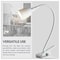 Newhouse Lighting - Indoor Olivia LED Clamp Light Desk Lamp with Flexible Gooseneck, 3 Brightness Levels & 3 Color Modes, White NHCLP-OL-WH - alternate 4